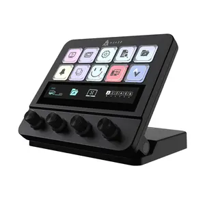 AJAZZ AKP05 console, Console accessories, programmable visual button touch screen function custom adjustable stand multi-audio control one-key operation customizable button integrated live broadcast console multi-button
