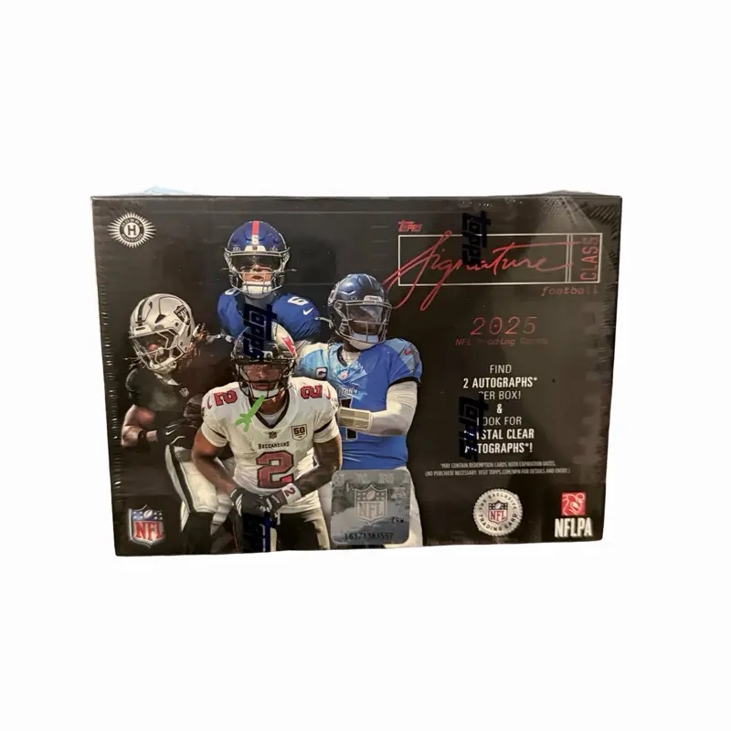 Pick Your Team Break #45: (1) 2025 Signature football hobby box