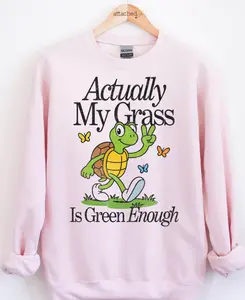 Green Enough Graphic Top