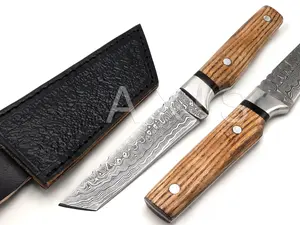 Damascus Steel Tanto Knife