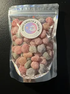 Ann's Cotton Candy Gushers- 8 oz Sweet Gummy Snack Flavor Bite gushers