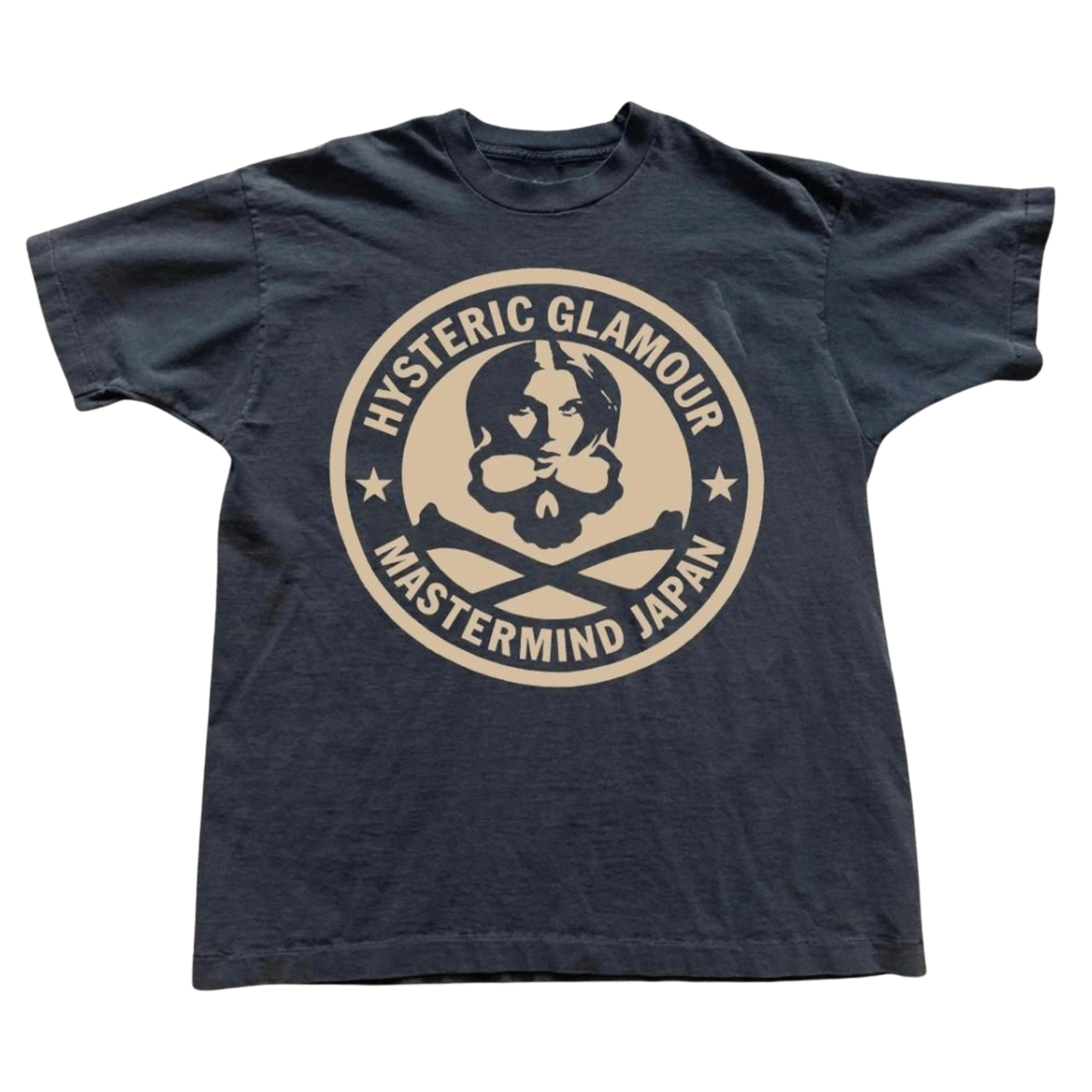 Gildan Men's and Women's T-Shirt, Vintage Hysteric Glamour Graphic Tee, Y2K Grunge Streetwear Shirt, Japanese Harajuku Skull Crest Tops, Rocker Girl Apparel, Casual Clothes, Vintage Fashion Gift Tees, Premium Cotton, Menswear
