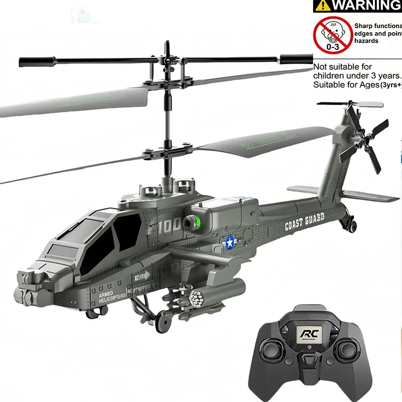 Remote Control Helicopter Toy, 2.4GHz, 3.5 Channel, Gyro & LED Lights, Height Hold Function, Suitable for Kids, Adults, Beginners, Remote Controlled Helicopters