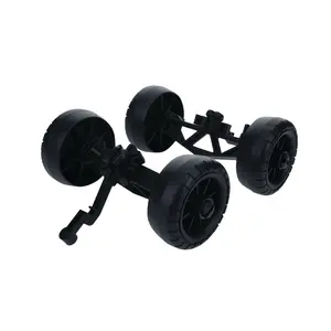 BiggoBlocks Wheel Car Kit - 1 Wheel Car Kit for Jumbo Blocks - 4 Wheels, 2 Axles, 2 Connectors - Perfect for Creative Play, Gift-Giving, and Educational Fun (No Blocks Included)