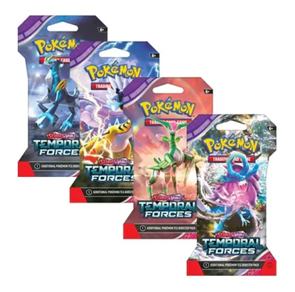 Pokmon TCG: Scarlet & Violet-Temporal Forces Booster Pack - TikTok Shop
