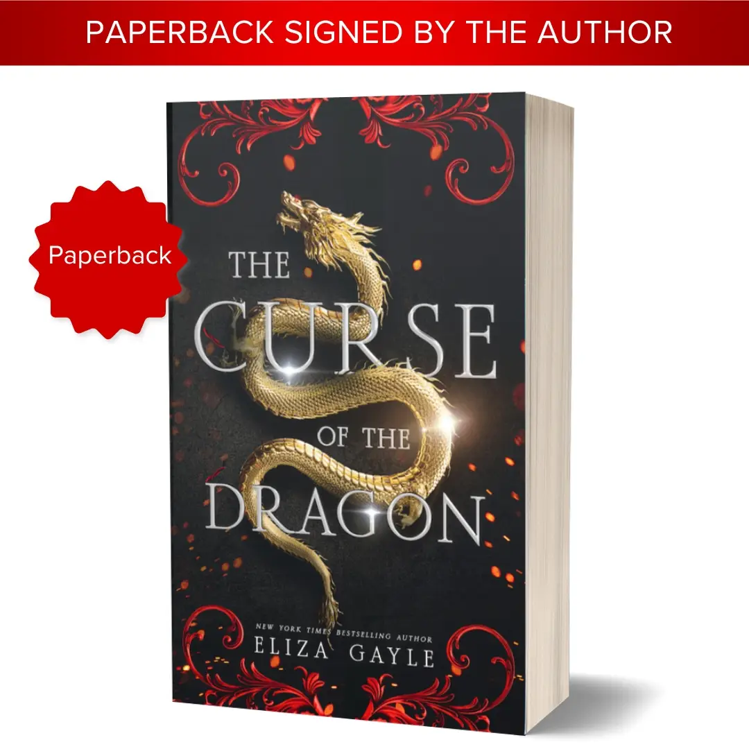 The Curse of the Dragon, Special Edition Signed Paperback, Spicy paranormal romance, dragon shifters, fantasy romance, steamy romance