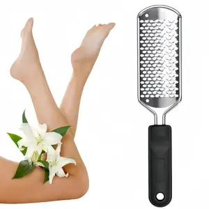 LMMAKE Colossal Detachable Foot Scrubber Stainless Steel Construction with Washable Reusable Components for Cracked Heels Dry Feet Spa Days PreSandal Season Prep Medical Foot Care Pedicure Professionals
