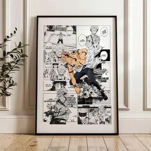Ryomen Sukuna Poster Jujutsu Kaisen Manga Panels Anime Wall Art All Sizes