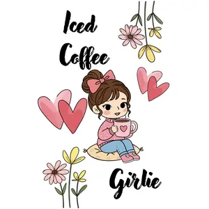 Iced Coffee Girlie – 2x3 Magnet