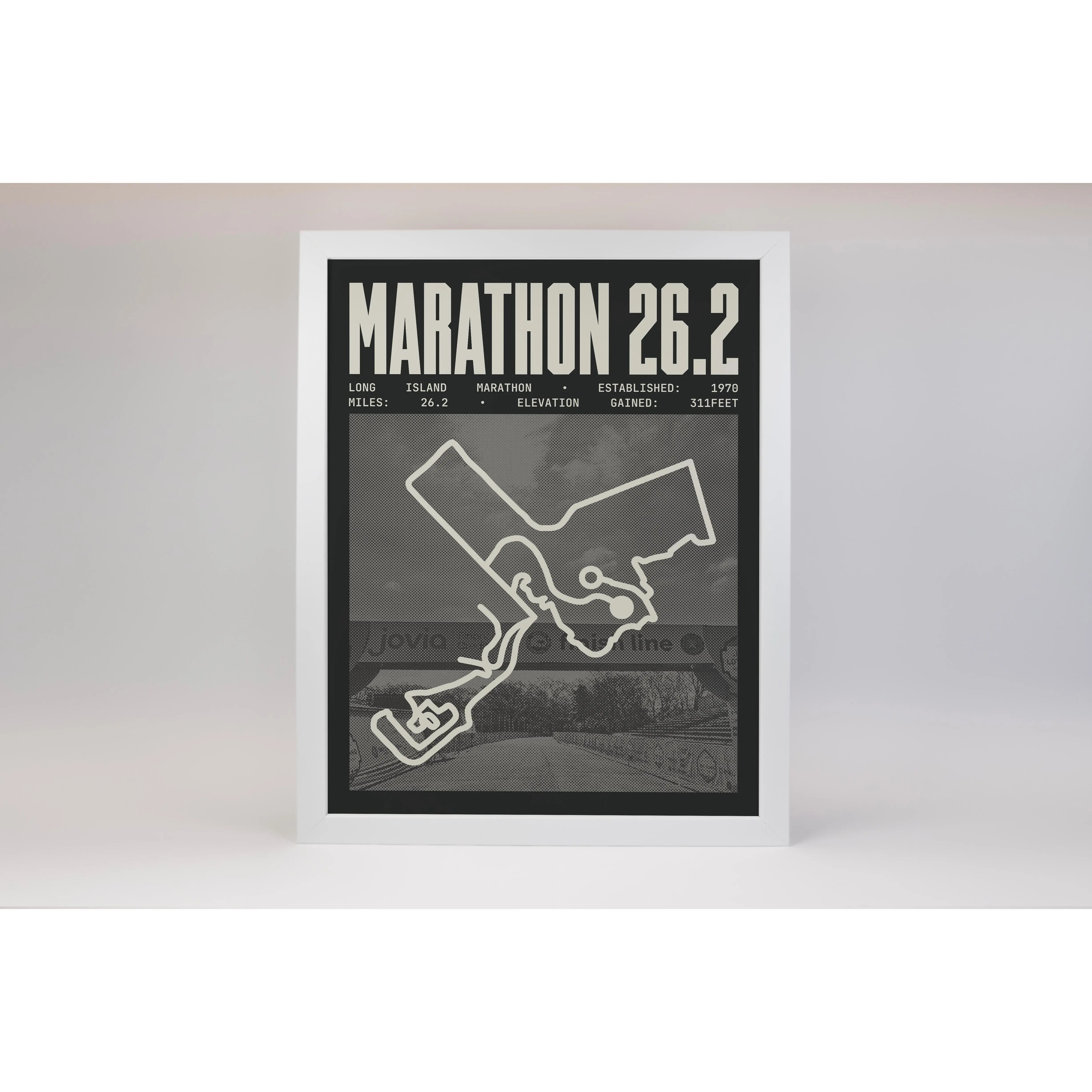 Long Island Marathon Poster