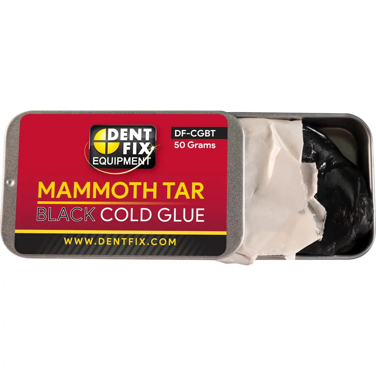 Dent Fix Mammoth Tar Black Cold Glue (DF-CGBT) - 1 lbs Durable Reusable Glue, Easy-to-Use Simplicity for GlueMax Station Applications at Normal Room Temperatures