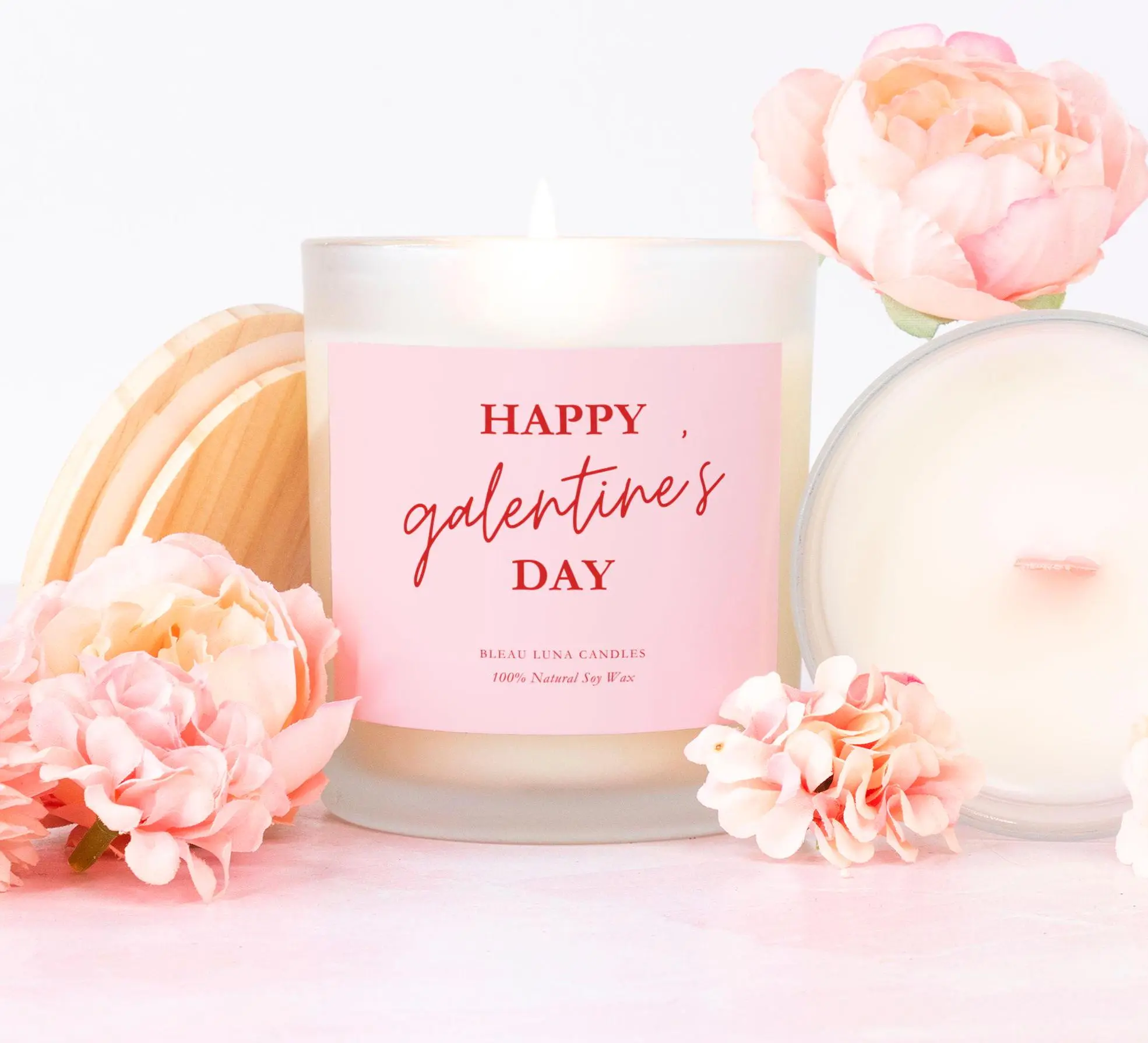 Happy Galentine's day Candle, Valentines Gift, Valentines Day Candle, Best friend Gift, Gift for Her, Candle Gift, Girlfriend Gift Candle
