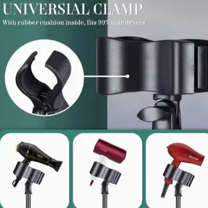 Adjustable Standing Hair Dryer Stand, 32.5cm Height Adjustable, Simple Design, Easy Storage, Perfect for Desktop or Floor Use