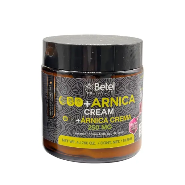 Extra Strength Betel Arnica Ointment - 4oz (200g) Non-Toxic Unisex Wellness Healthcare Solution, Therapeutic Body Ache Pain Relief for Youth
