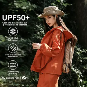 Born Cool, Stays Dry – Ice Silk UV Jacket for Women, UPF 50+ & Sweat-Releasing – Perfect for Commutes & Outdoor Vacations