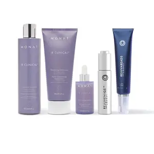 MONAT Hair Transformation Pack – IR Clinical Thickening Shampoo, Conditioner, Scalp Serum, REJUVENIQE Oil & REJUVABEADS Repair Treatment MONAT Hair Transformation Pack – IR Clinical Thickening Shampoo, Conditioner, Scalp Serum, REJUVENIQE Oil & REJUVABEADS Repair Treatment