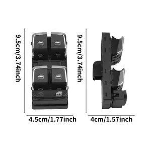 Replacement Glass Switch Assembly for Audi A4 B9 Allroad Quattro, Q5, Q3, Compatible with 8kd959851a, High-Performance Car Accessories