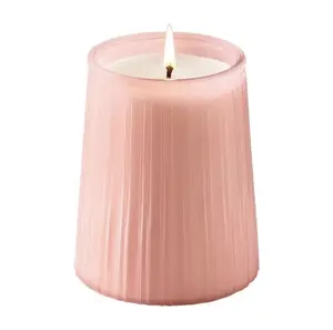 16.1 oz. Juicy Mandarin Nectar Scented Ribbed Jar Candle