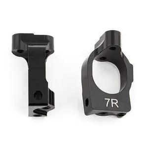 Team Associated 7° Aluminum B64 Caster Block Set -Discontinued/Clearance