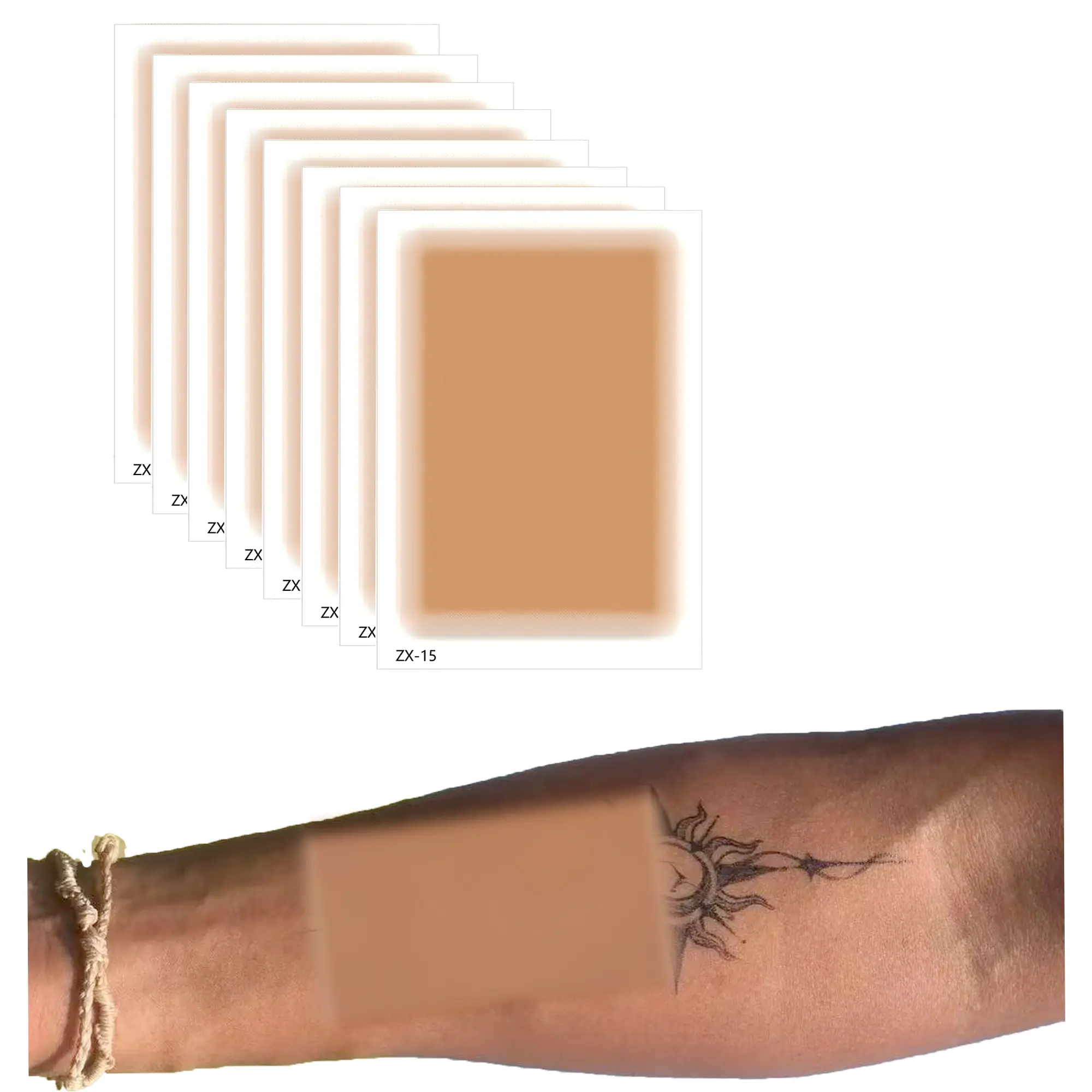 10 PCS Invisible Tatoo cover up patch, Tatoo cover up Waterproof