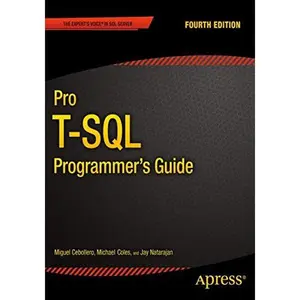 USED-Pro T-SQL Programmer's Guide by Natarajan, Jay (Paperback)
