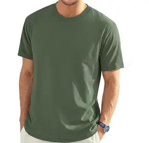 EKLENTSON Men's Cotton Crewneck T-Shirts Short Sleeve Plain Tee Moisture Wicking Casual Tshirts Solid Color