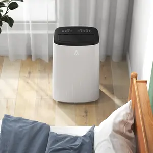Garvee Portable Air Conditioner, 3 in-1 Cooling AC Unit with Dehumidifier Fan Sleep Mode for Rooms Up to 800 Sq.Ft, Remote Control, LED Display, 24H Timer, Auto Swing (14000BTU)