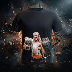 CCMA STORE Liv Morgan WWE Women Champion Graphic T-Shirt Black, Wrestling Superstar Tee, Sexy Punk Style WWE Shirt, WWE Women’s Division Star Tee, Streetwear Graphic Tee, Oversized Liv Morgan Fan Shirt for Men Women.