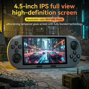 SF3000 Retro Handheld Game Console with 4.5 Inch IPS Screen 3000mAh Battery & 64GB TF Card for Boys Gift Gaming & accessories  game Cables cool gadgets boys Box Compact game console retro game consoles gamer gifts for him portable retro game con