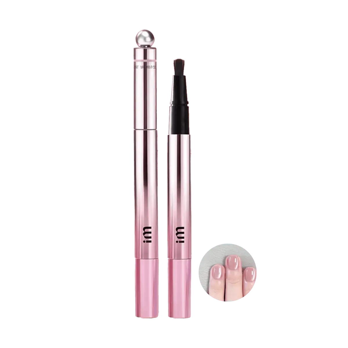 Mr.Wish Cat Eye Gel Polish Pen 7-in-1 All-in-One Nail Art Pen for Easy Home Manicure, Lazy Single-Handed Application, "Flower Wine" Collection
