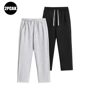 Men's Solid Color Fashion Sports Pants, Polyester Fiber, Drawstring Design, Suitable for All Seasons, Classic Everyday Street Style Fashion Solid Color Pants.