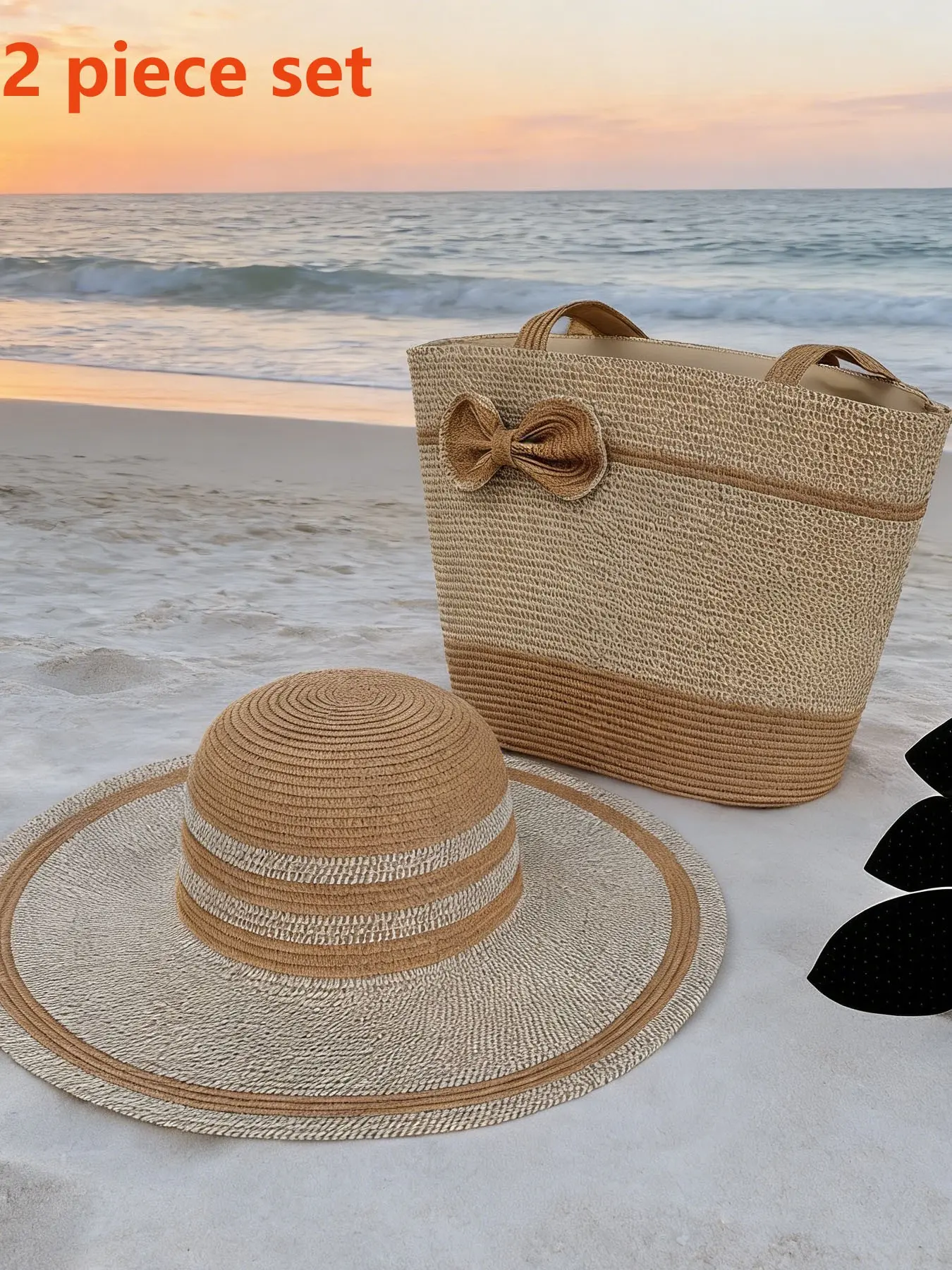beach bags and hat - TikTok Shop