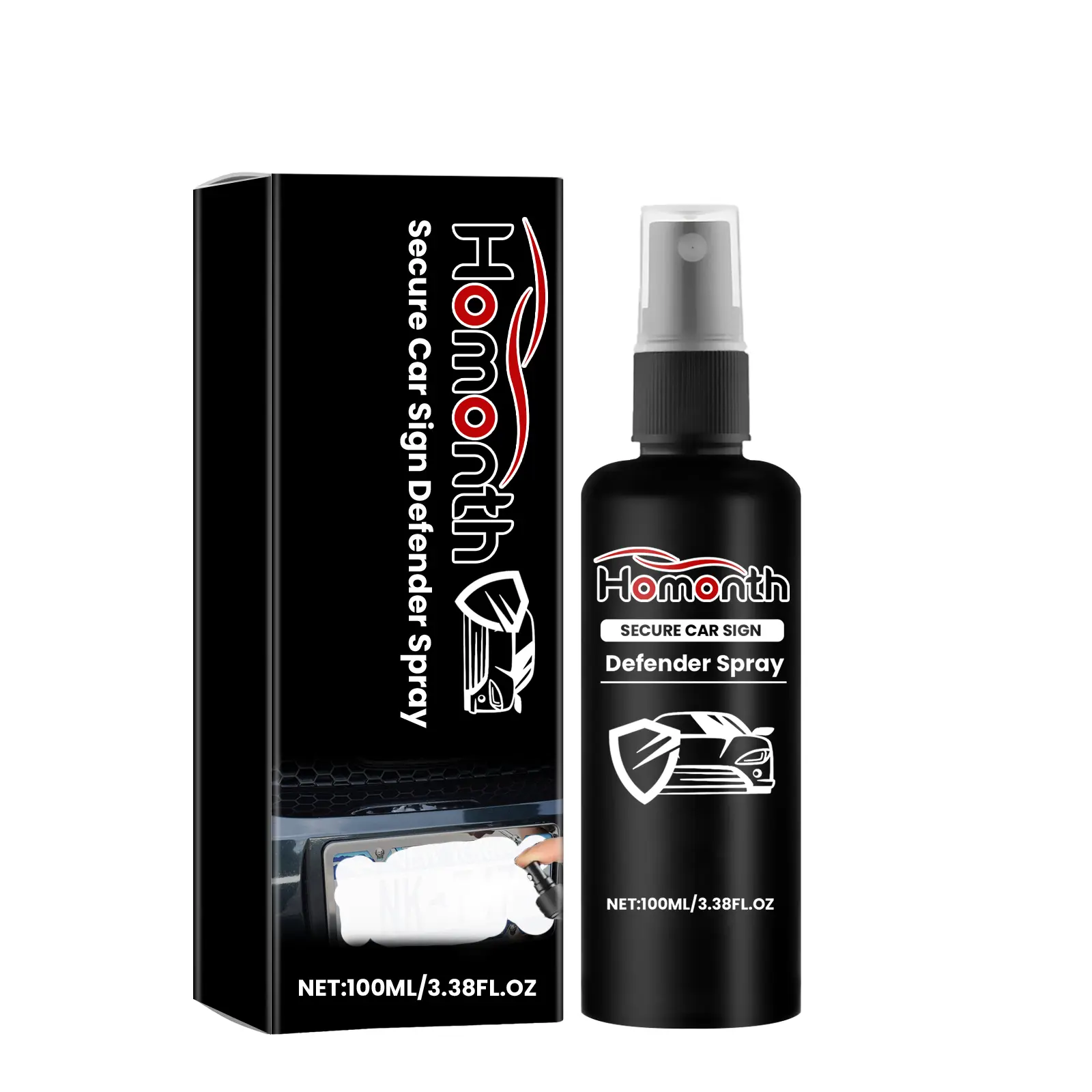 Homonth Automotive coating spray, daily automotive transparent coating lasting automotive convenient protective spray sonax cleaning spray stain removal wipe  on  clear  coat Automotive Nano Spray Scratch Repair Clear Nano Waterproof Sealant Brush