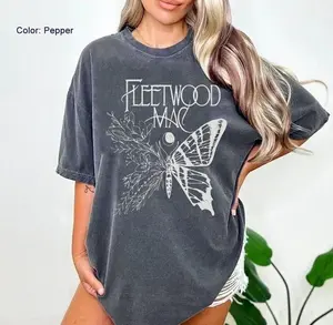 Fleetwood Mac Graphic Tshirt, Music Tee, Rock Band Shirt, Retro Music Tee, Rock Music Lover T-shirt, Vintage Band Shirts, Gift For Her & Him Top Menswear Streetwear
