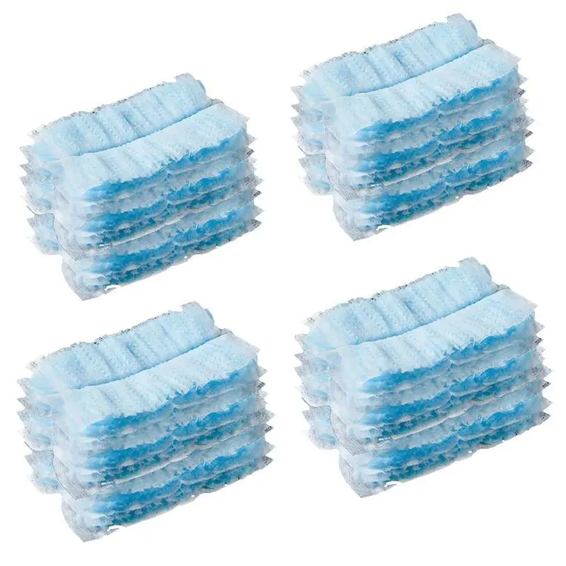40-Pack Disposable Duster Refills for Compatible Handheld Dusting Holders, Replacement Cleaning Heads for Suitable Household Surfaces, Dusting Supplies for Shelves, Furniture and Routine Home Cleaning
