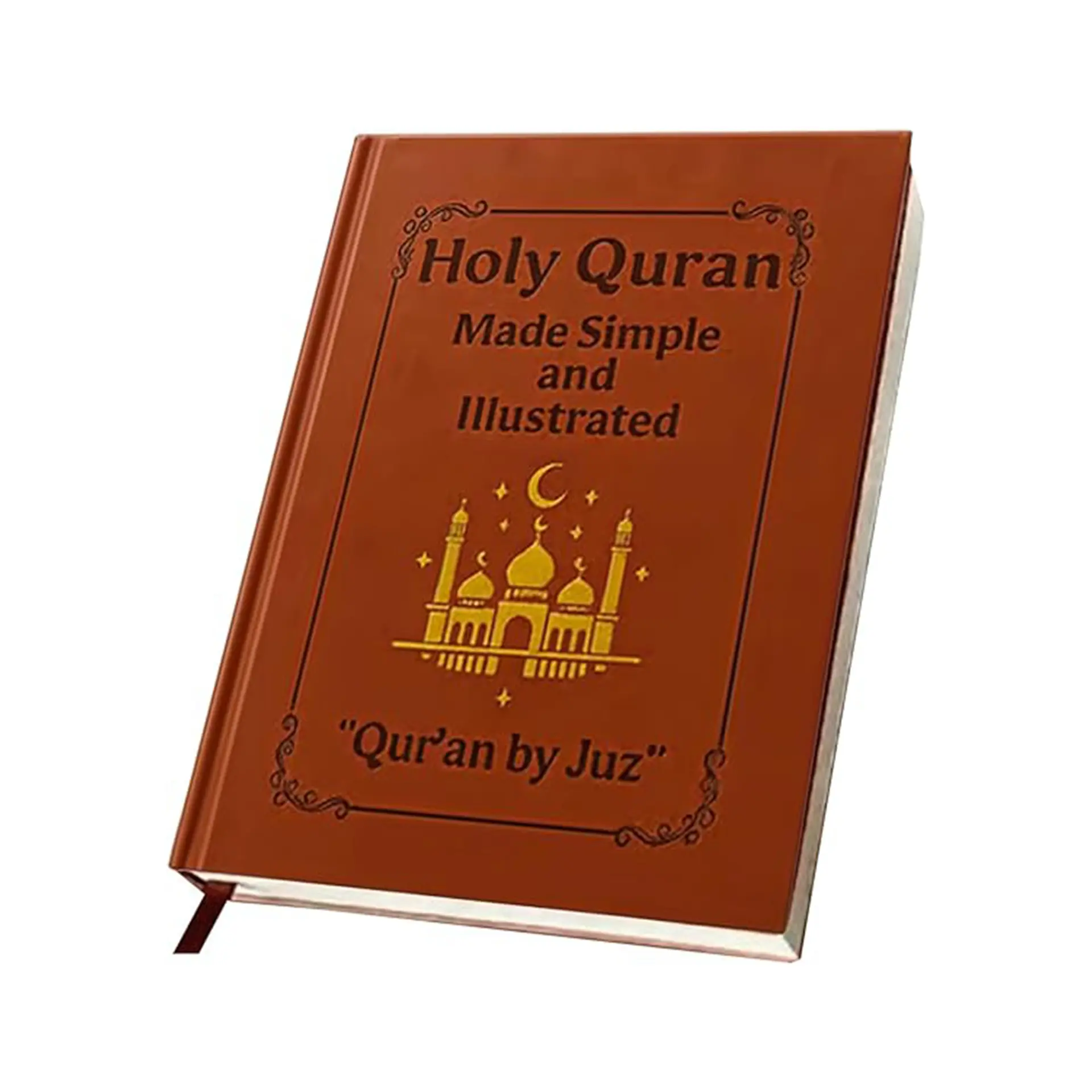 Understanding Quran Book, Illustrated Tajweed Quran, Comprehensive Easy Tafsir, Ideal for Ramadan, Eid & Daily Reflections, Islamic Learning Resource, Comprehension, Holy Quran