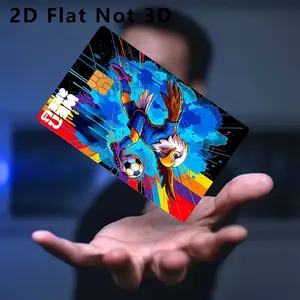 [2D Flat] 2026 World Cup Fun Cartoon Stickers, Credit Card Stickers, Stickers. Suitable for Credit Cards, Bank Cards, Transit Cards. Removable Self-adhesive Stickers, an Ideal Gift for Friends, Decorative Stickers