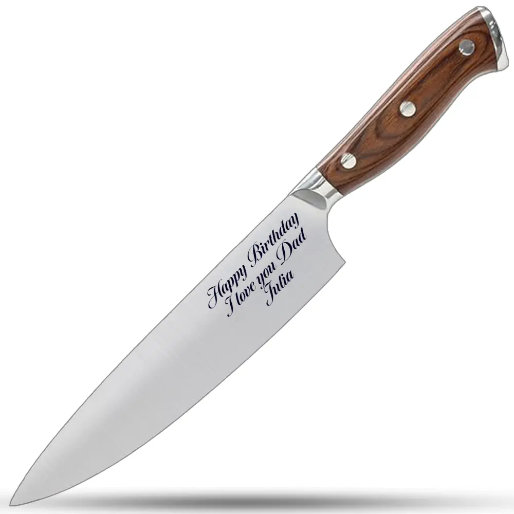 Professional Japanese Knife with Personalization Professional Japanese Knife with Personalization