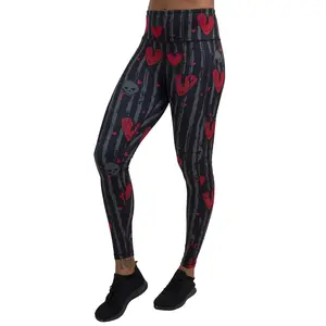 Bad Romance Leggings Black Grey