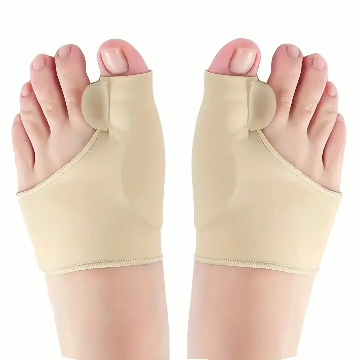 Strengthened Orthopedic Foot Care Set, Lycra Big Toe Spreader, Orthopedic Toe Straightener, Hallux Valgus Corrector, Heel Protection, Foot Health Support