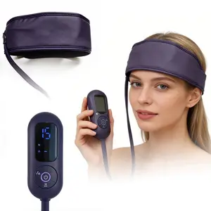 Head Massager with Heat, Electric Head Massager with Controller, 3 Modes, Rechargeable Personal Massage Tool, Perfect Gift