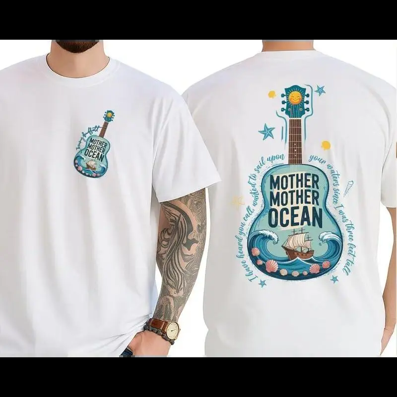 Retro Ver2 Graphic T-Shirt, Vintage Beach Lifestyle Print 100% Cotton Soft Crew Neck Tee, Unisex Casual Summer Streetwear Top, Stylish Vacation Shirt for Buffett Fans, Beach Lovers and Holiday Gift Givers