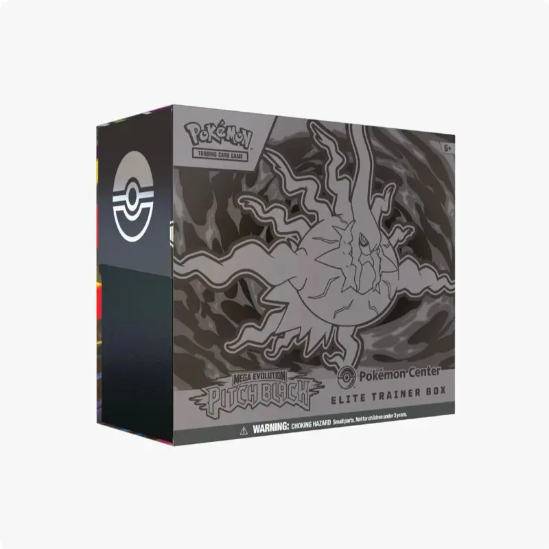 Pitch Black Pokemon Center Elite Trainer Box (Exclusive)