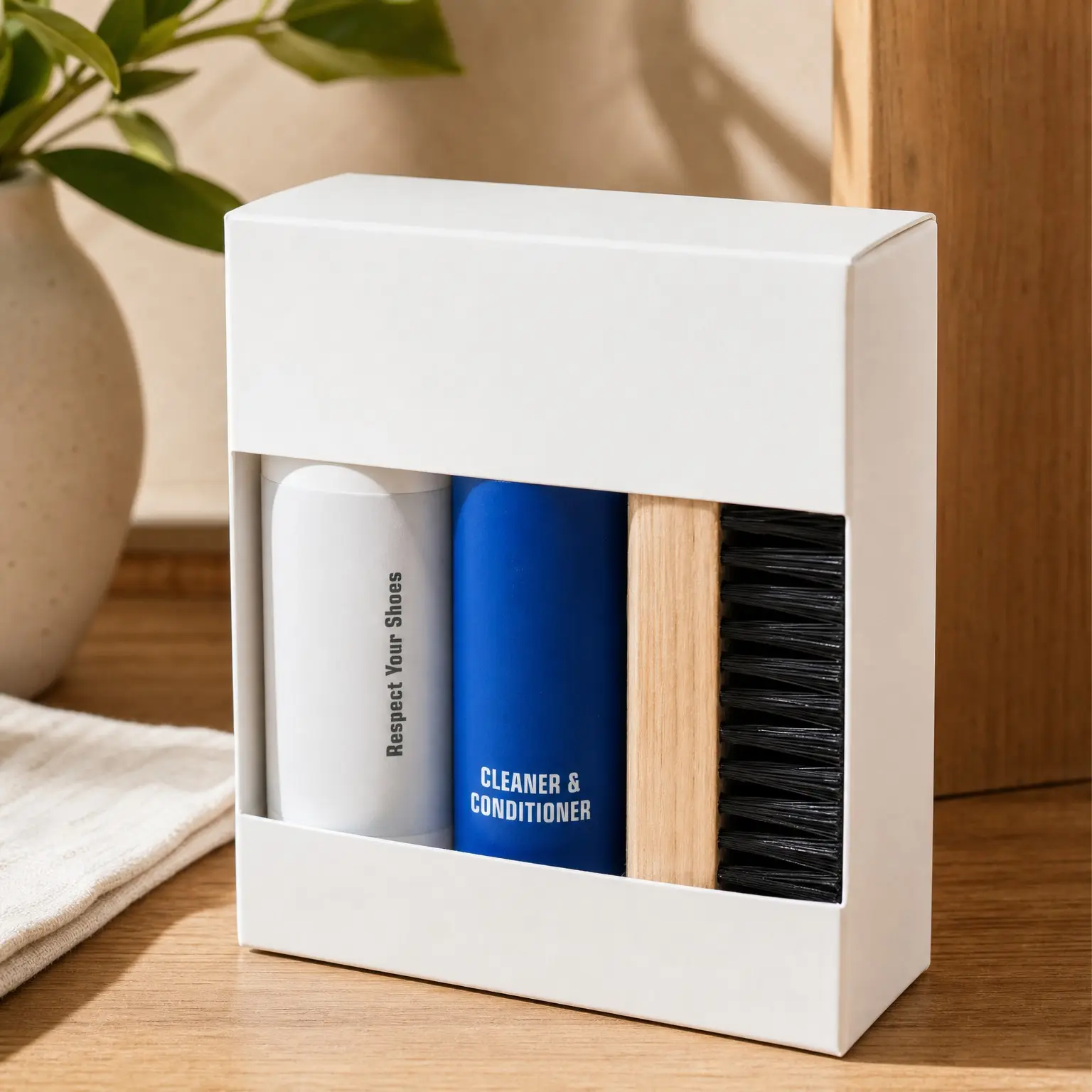 All-Star Kit - White Sneaker Cleaning Kit with Shoe Whitener & BrushGift