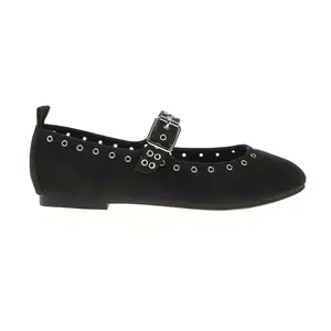 MIA Womens Ulani Mary Jane Ballet Flats Casual - Black