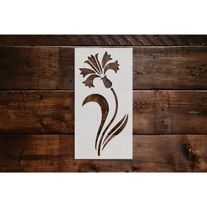 Flower Stencil - Art and Wall Stencil