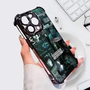 Twilight Alice Cullen Fan Art iPhone Case, Gothic Vampire Aesthetic Cover Compatible with iPhone 11/12/13/14/15/16 (Pro Max/Plus) for Twilight Series Fans