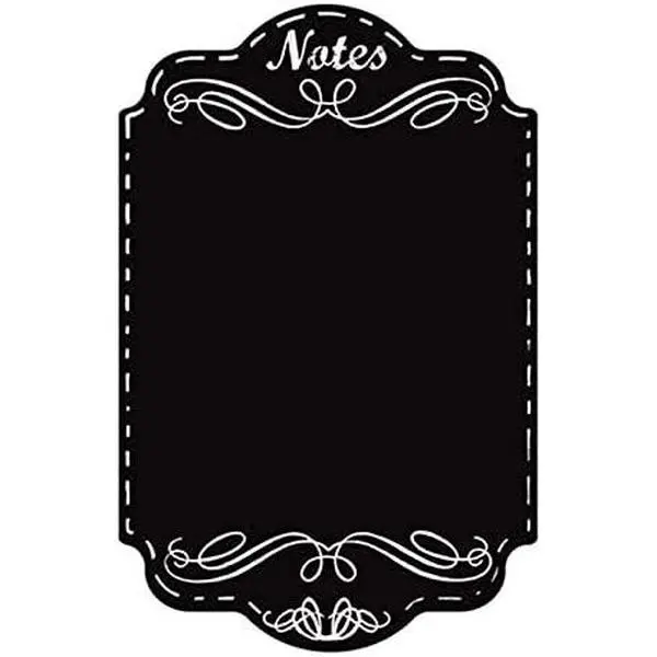 Chalkboard Wall Organizer Stickers, 11-inch
