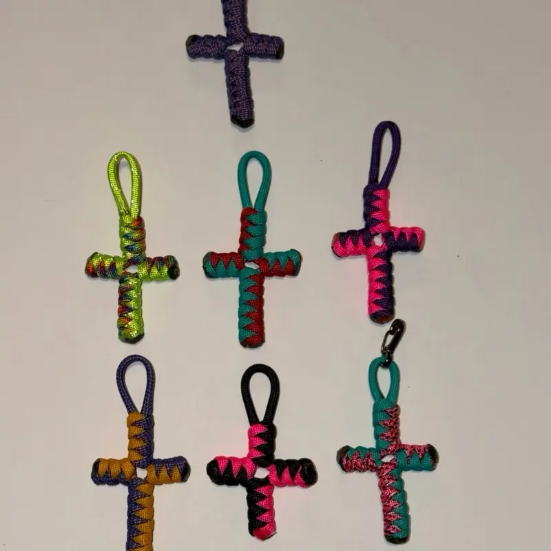 Handmade Paracord cross