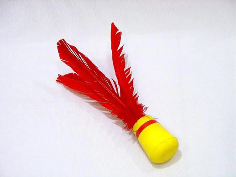 Everrich EVV-0002 12" Foam Head Badminton Shuttlecocks - Colorful Multi-Colors Set of 6 for Badminton Play